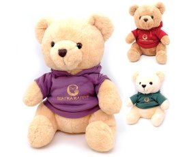 	Мишка мех.кофта 40см