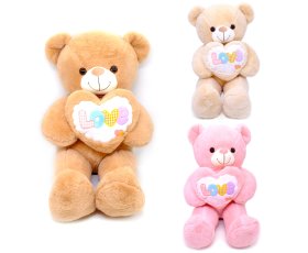 Мишка сердце love клетка 55см 