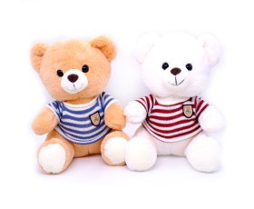 Мишка полос.кофта 35см 