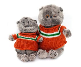 Кошка BASIQ оранж.коф.30см