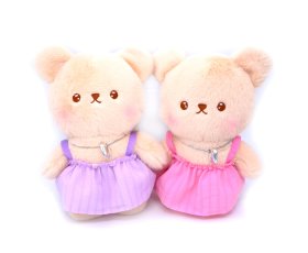Мишка кулон сердце 24см  