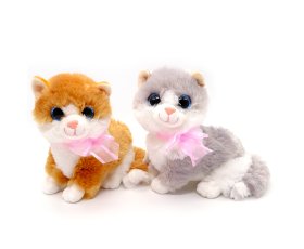 Кошка добряк 18см 