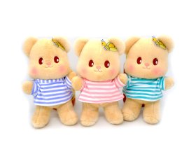 Мишка коричневй моряк 24см 