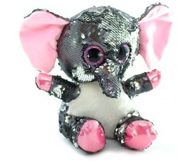 Слон с паетками 17см 