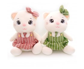 Кошка бант 42см