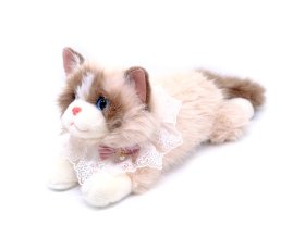 Кошка беж.мех воротник 60см 