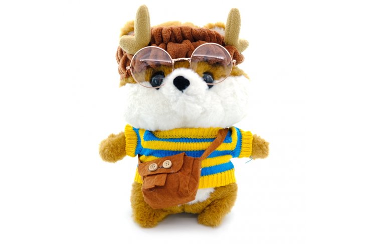Собака Lalafan (сиба ину) 28см фото 5